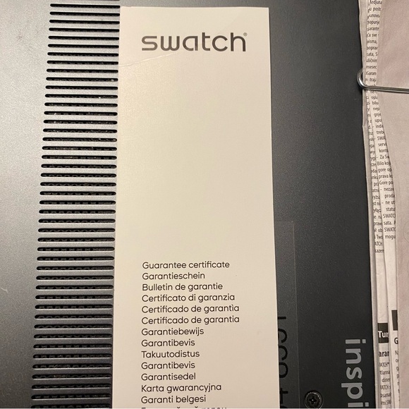 NEW “Swatch” Brand Swiss-Made Water & Shock-Resistant Analog Wrist Watch - Picture 16 of 17